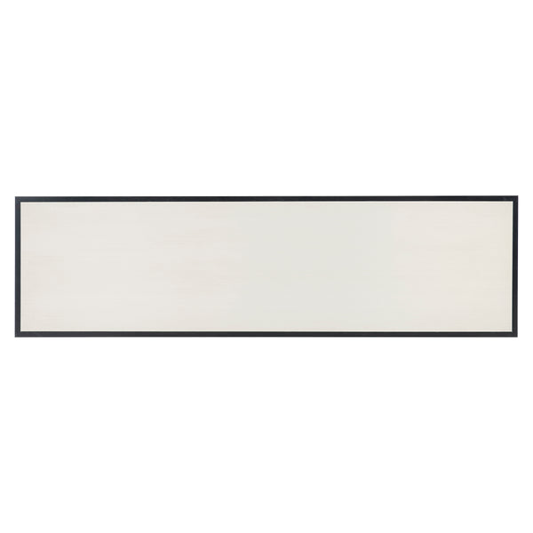 Bernhardt Bernhardt Two-Tone Silhouette Dresser In Eggshell & Onyx — 8 Soft-Close Drawers, Glam Transitional Design 307052