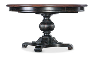 Hooker Furniture Charleston Round Pedestal Dining Table w/1-20in leaf 6750-75203-00