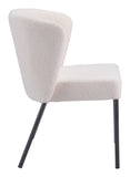 Aimee Dining Chair - Set of 2 Cream 109677 Zuo Modern