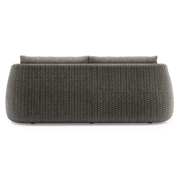 Bernhardt Bernhardt Sarene Outdoor Sofa Sculptural Woven Frame with Plush Weather Resistant Cushions O4477C