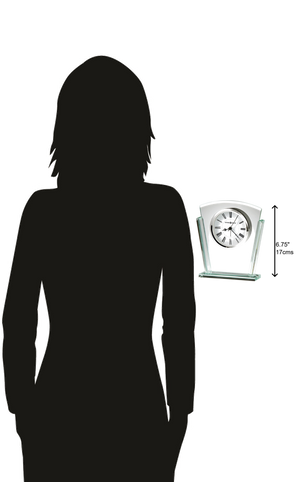 Hekman Furniture 645781 Granby Tabletop Clock - Elegant Jade Glass Design With Quartz Movement For Timeless Decor  Granby Tabletop Clock 645781