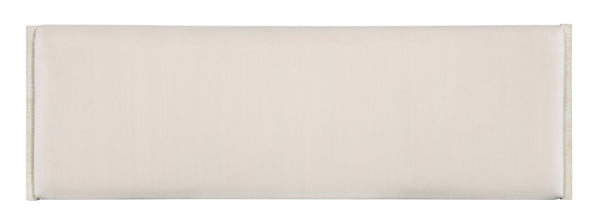 Hooker Furniture Modern Mood Bed Bench — Plush Bouclé Cloud Seat On Diamond-Finish Oak Base For Modern Minimalist Spaces Light Brown 6850-90119-80