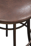 English Elm Steve Silver - Bayview - Swivel Barstool - Dark Brown