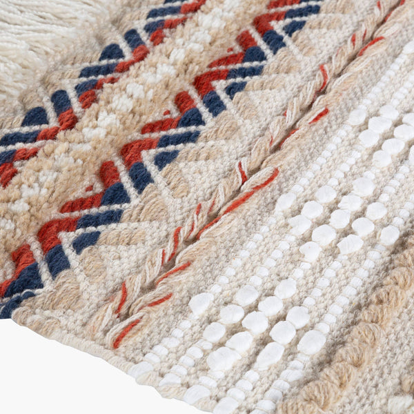 Surya Freya 32"H X 20"W Wall Hanging - Elegant Global-inspired Design For Eclectic Home Decor Charm Tan Wool,Wood Fya1002-2032