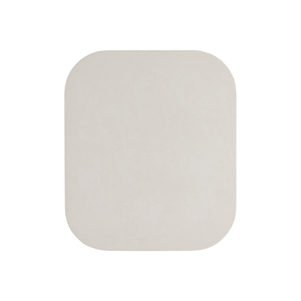 Bernhardt Bernhardt Ellison Side Table With Adobe Faux-Stone Top And Sandblasted White Ash Base, Adjustable Glides, Modern Transitional Appeal 553121