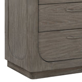 Scott Living Home Griffith Three Drawer Hall Chest Gray with Light Wood Finish P367DJ125 Pulaski Furniture