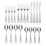 Lenox Cambridge Waylen Mirror 20-Piece Flatware Set NO COLOR METAL 426520OPC12