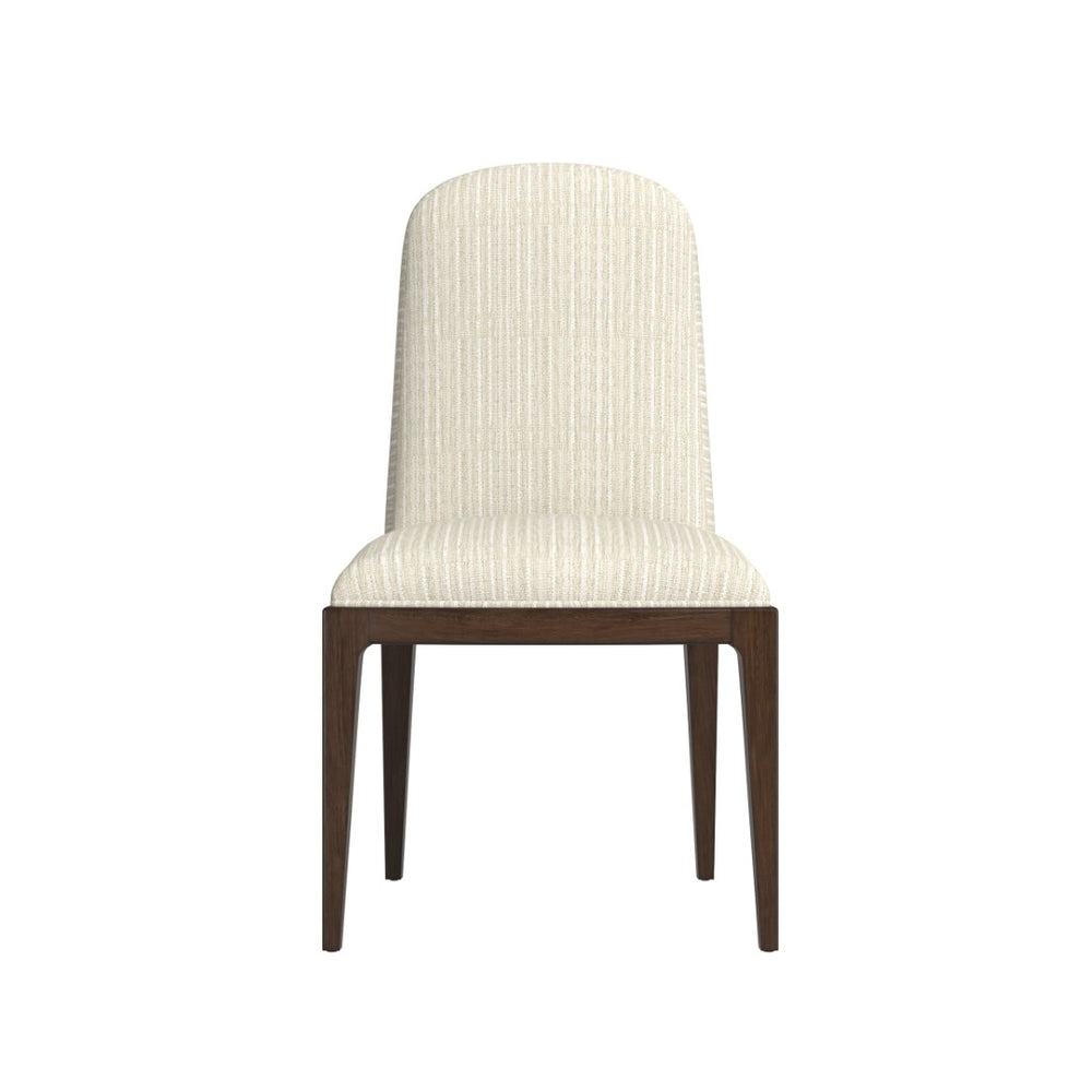 A.R.T. Furniture Verge Upholstered Side Chair – Modern Comfort Meets Classic Elegance with Walnut Finish & Plush Seat 337206-1960