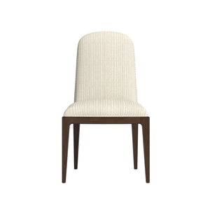 A.R.T. Furniture Verge Upholstered Side Chair – Modern Comfort Meets Classic Elegance with Walnut Finish & Plush Seat 337206-1960