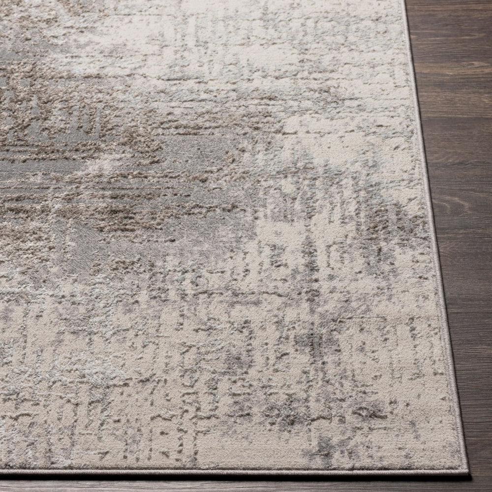 Livabliss Firenze Machine Woven Polyester Accent Rug with Lustrous Sheen for Entryways and Bohemian Layering Charcoal, Gray 2'7" x 3'10" FZE2300-3146