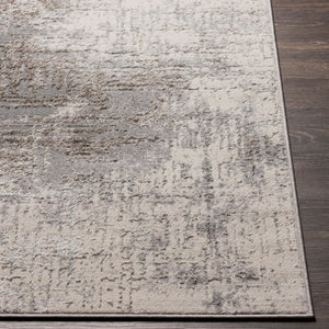 Livabliss Firenze Machine Woven Polyester Accent Rug with Lustrous Sheen for Entryways and Bohemian Layering Charcoal, Gray 2'7" x 3'10" FZE2300-3146