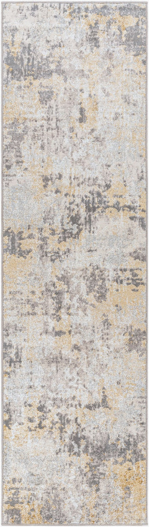 Livabliss Firenze Machine Woven Polyester Runner Rug Minimalist Modern Hallway Entryway Accent Camel, Gray 2' x 7' FZE2301-27