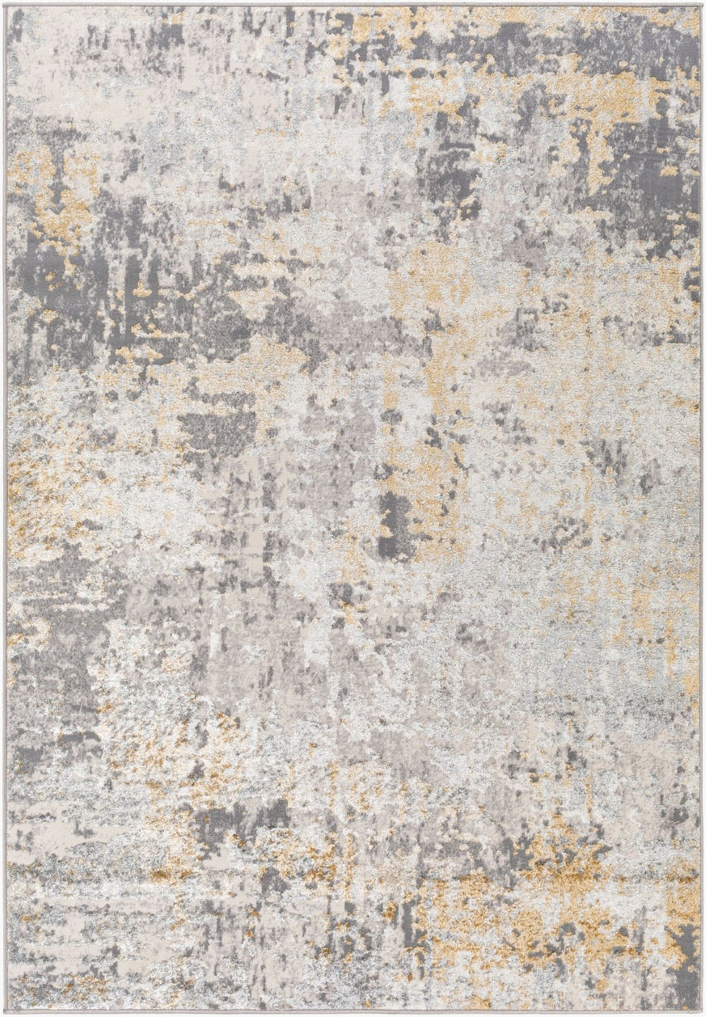 Livabliss Firenze Machine Woven Polyester Runner Rug Minimalist Modern Hallway Entryway Accent Camel, Gray 2'7" x 3'10" FZE2301-3146