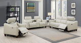 Steve Silver Giorno Power-Power Sofa Ivory GI850SI