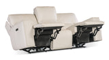 Miles Zero Gravity PWR Sofa w/ PWR Headrest Grey MS Collection SS727-PHZ3-001 Hooker Furniture