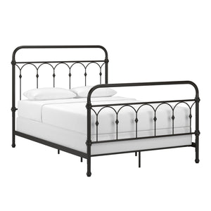 Homelegance By Top-Line Gracen Casted Knot Metal Bed Brown Metal