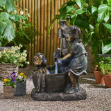 Christopher Knight Home® - Noble House - Hermanitos Fountain, Bronze