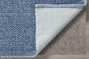 Feizy Rugs Naples Hand Woven Polyester Flatweave Rug - Soft, Durable, And Fade Resistant For Effortless Style Blue Polyester Nap0751fnvy000f00