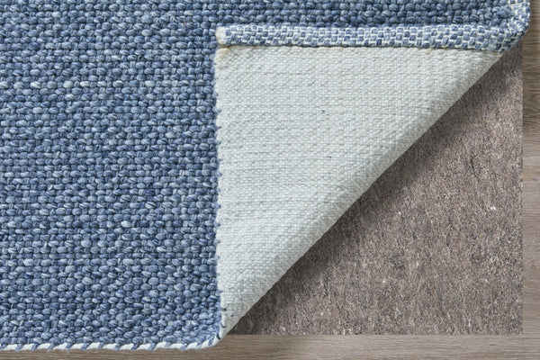 Feizy Rugs Naples Hand Woven Polyester Flatweave Rug - Soft, Durable, And Fade Resistant For Effortless Style Blue Polyester Nap0751fnvy000f00