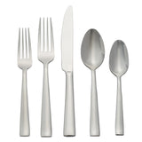 Lenox Oneida Monolith 20 Piece Everyday Flatware Set, Service for 4 Metallic, STAINLESS METAL H147020A