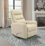 Parker House Parker Living Hercules - Oyster Swivel Glider Recliner Oyster 70% Polyester, 30% PU (W) MHER#812GS-OYS