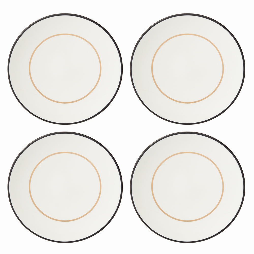 Lenox Kate Spade Make It Pop Accent Plates, Set of 4 Blue, NAVY PORCELAIN 894613
