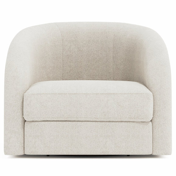 Bernhardt Bernhardt Terra Made-To-Order Fabric Swivel Chair With 360° Rotation, Plush Cushions, Customizable Upholstery P1362SA
