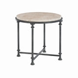 Bernhardt Galesbury Round Metal End Table 537122