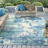 Christopher Knight Home® - Noble House - Bluewater 7'10" X 10' Indoor/Outdoor Area Rug