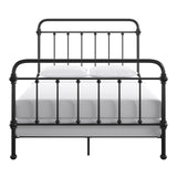 Homelegance By Top-Line Taylin Graceful Lines Victorian Metal Bed Black Metal