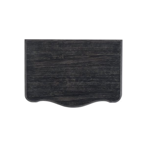 Bernhardt Bernhardt Villa Toscana Ember Nightstand With Distressed Italian Design, Serpentine Drawer & Metal Scrollwork 302218B