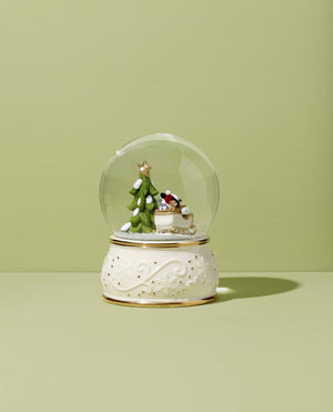 Lenox Mickey Mouse Snow Globe Blue, IVORY PORCELAIN 896328