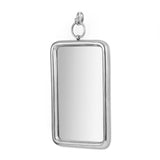 Christopher Knight Home® - Noble House - Zoar Modern Handcrafted Rectangular Aluminum Wall Mirror, Silver