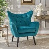 Christopher Knight Home® - Noble House - Seigfried Velvet Arm Chair