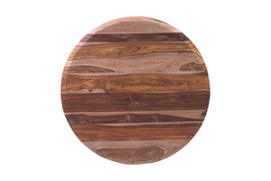 Porter Designs Porter Sonora Round Coffee Table In Solid Sheesham Wood - Handcrafted Elegance For Your Living Room Brown Wood 05-196-03-9740