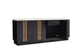 VIG Furniture Modrest Kingsley Modern Marble & Rosegold Buffet VGVCG8933