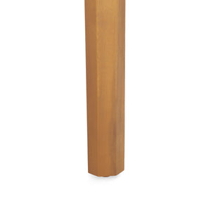 English Elm Christopher Knight Home® - LEAH Acacia 3-Piece Outdoor Chat Set with Water-Resistant Cushions and Slat Paneled Tabletop Teak 40 L x 25.75 W x 18.75 H 60915.00TEACRM