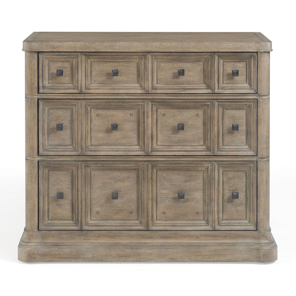 A.R.T. Furniture Reforma Bachelor’S Chest - Stylish Casual Traditional With Cedar-lined Drawer & Hammered Knobs Brown Parawood Solids,Random Match Flaky Oak Veneers,Metal 324158-2358