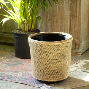 Park Hill Woven Rattan Plant Basket ECW16004