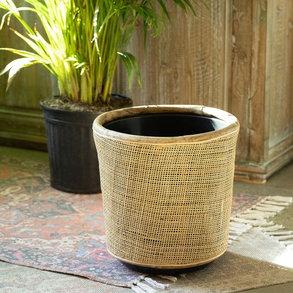 Park Hill Woven Rattan Plant Basket ECW16004