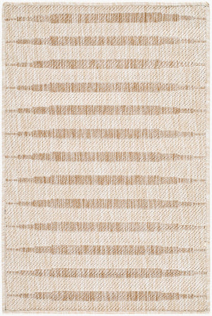 Livabliss Agave Polypropylene Flatweave Rug Turkish Woven Indoor Outdoor Entryway Accent White, Tan 2'7" x 7'3" GAAG2301-2773
