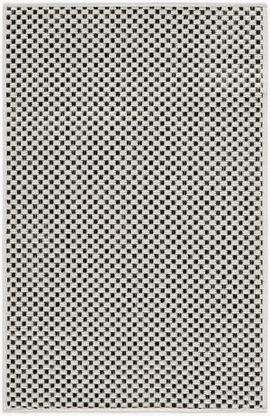Livabliss Barberry Geometric Polypropylene Indoor Outdoor Rug Woven in Turkey for Modern Spaces Medium Gray, Bl 2'7" x 7'3" GABA2300-2773