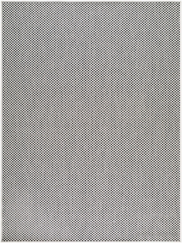 Livabliss Barberry Geometric Polypropylene Indoor Outdoor Rug Woven in Turkey for Modern Spaces Medium Gray, Bl 9'2" x 12' GABA2300-9212