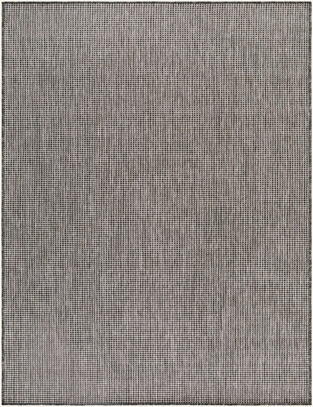 Livabliss Barberry Geometric Flatweave Polypropylene Rug Turkish Woven Indoor Outdoor Patio Accent Black, Tan 5'3" x 7' GABA2301-537