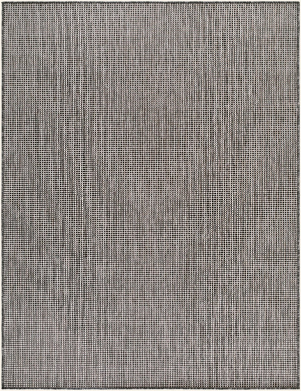 Livabliss Barberry Geometric Flatweave Polypropylene Rug Turkish Woven Indoor Outdoor Patio Accent Black, Tan 5'3" x 7' GABA2301-537