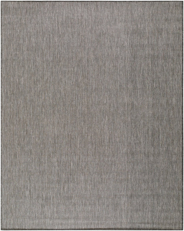 Livabliss Barberry Geometric Flatweave Polypropylene Rug Turkish Woven Indoor Outdoor Patio Accent Black, Tan 7'10" x 10' GABA2301-71010
