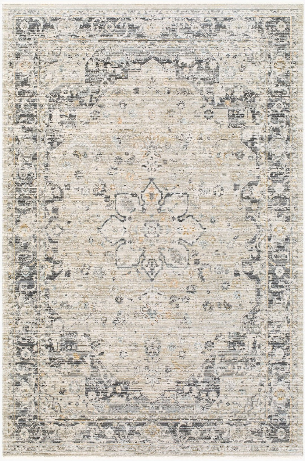 Livabliss Breckley Traditional Turkish Polyester Indoor Outdoor Rug with Fringe Entryway Accent Olive, Medium G 9' x 13'1" GABC2302-9131