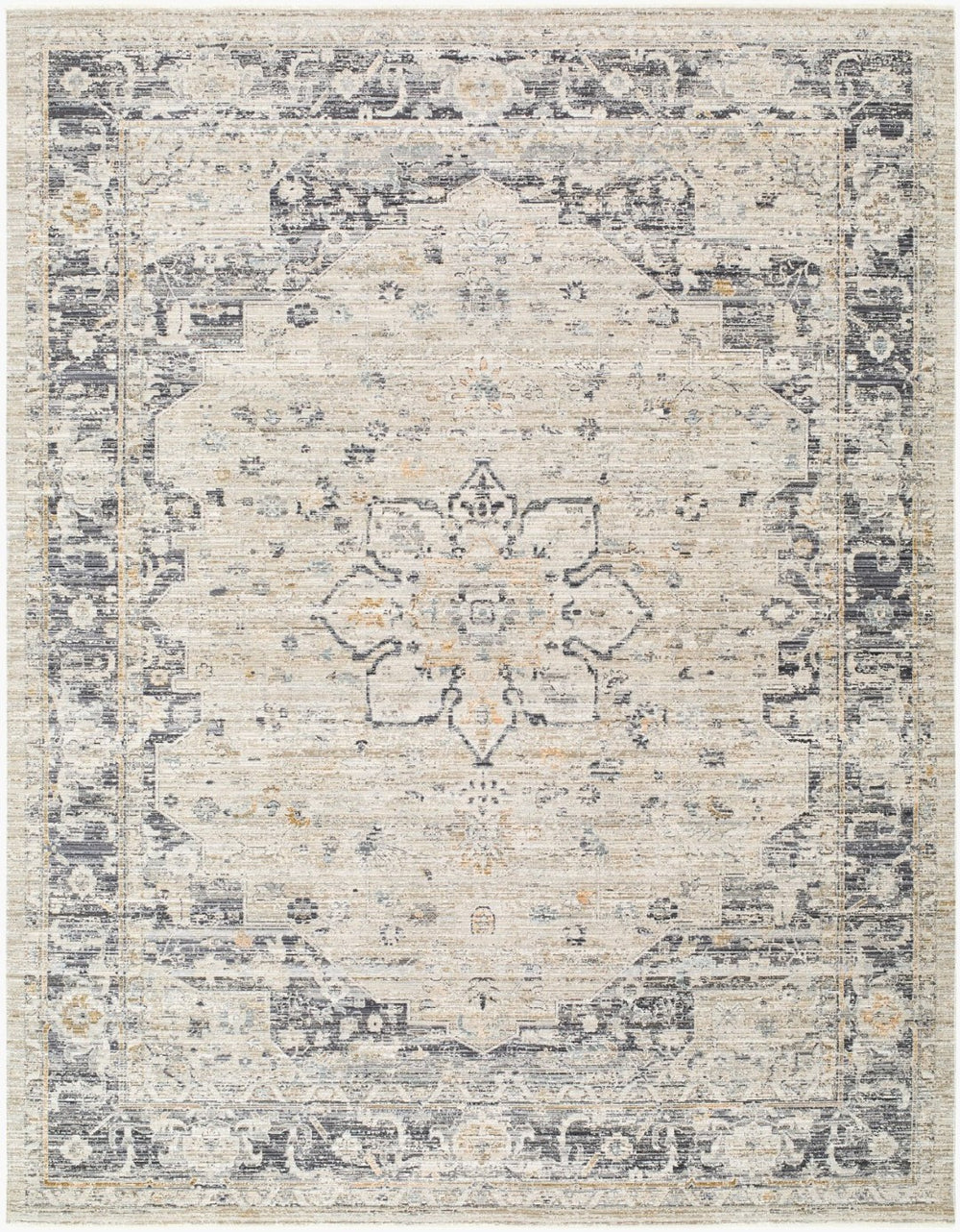 Livabliss Breckley Traditional Turkish Polyester Indoor Outdoor Rug with Fringe Entryway Accent Olive, Medium G 9' x 13'1" GABC2302-9131