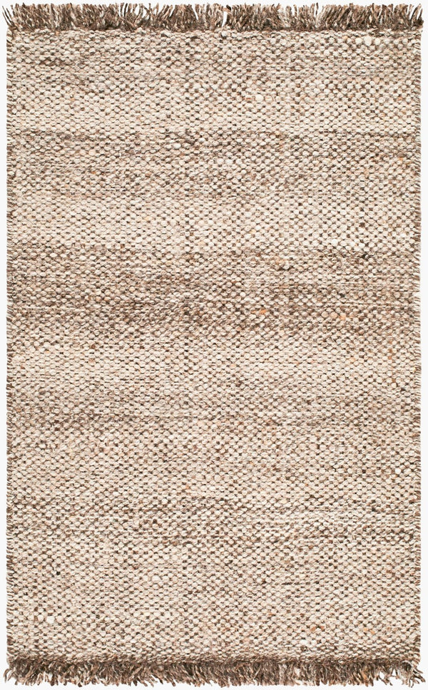 Livabliss Bronson Handwoven Wool Flatweave Rug Bohemian Global Artisan Style for Entryways Sandstone, Taup 9' x 12' GABS2300-912