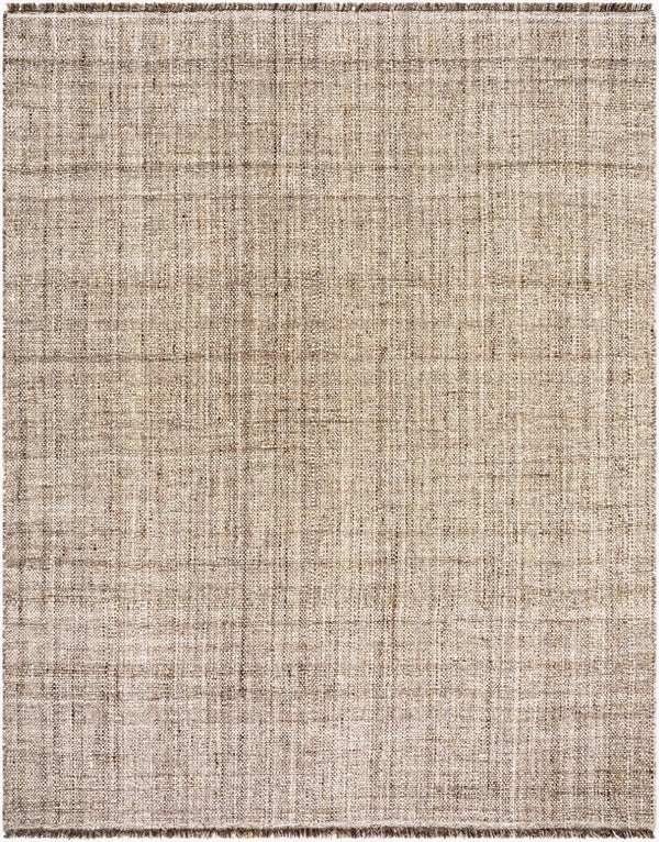 Livabliss Bronson Handwoven Wool Flatweave Rug Bohemian Global Artisan Style for Entryways Sandstone, Taup 8' x 10' GABS2300-810